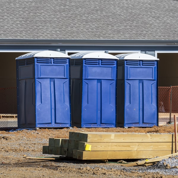 how do i determine the correct number of portable toilets necessary for my event in Petersburg WV